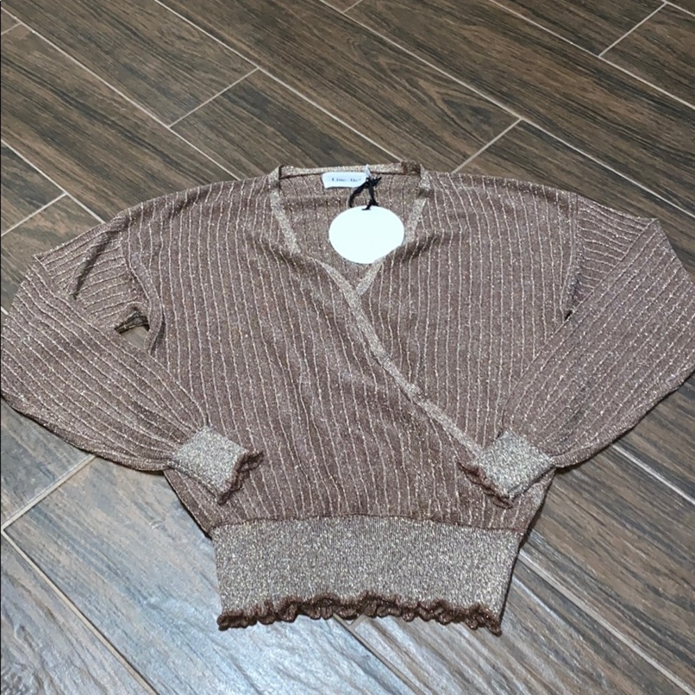COPY - Line and Dot sparkly sweater